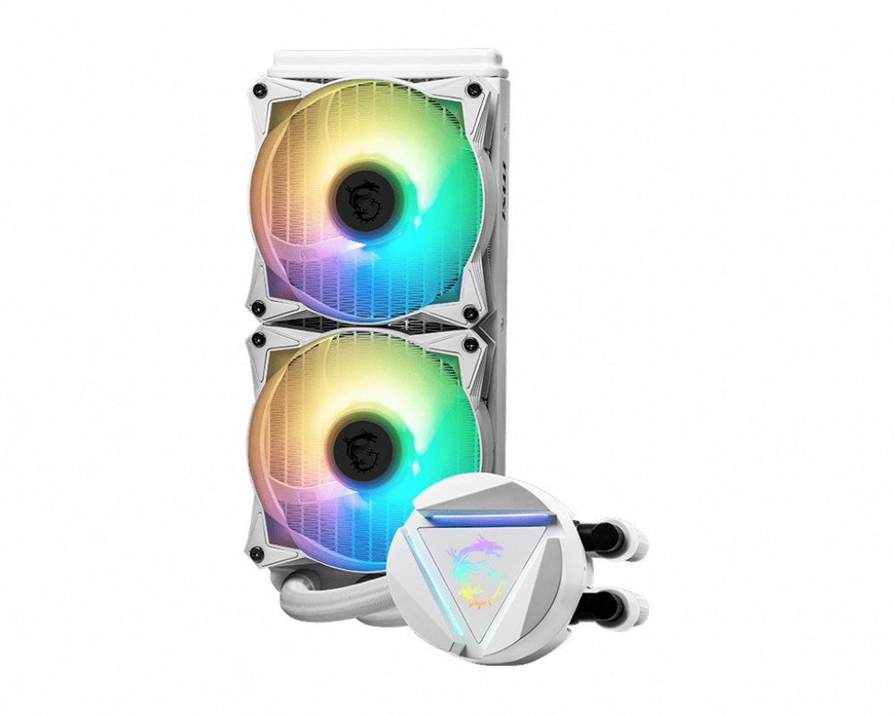 Система водяного охлаждения MSI MAG CoreLiquid 240R V2 White MAG CORELIQUID 240R V2 WHITE купить,0