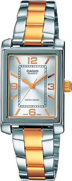 Часы мужские Casio MTP-1234PSG-7AEF серебристые купить,NaN