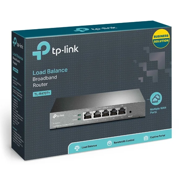 Маршрутизатор TP-Link Archer TL-R470T+ Grey купить,0