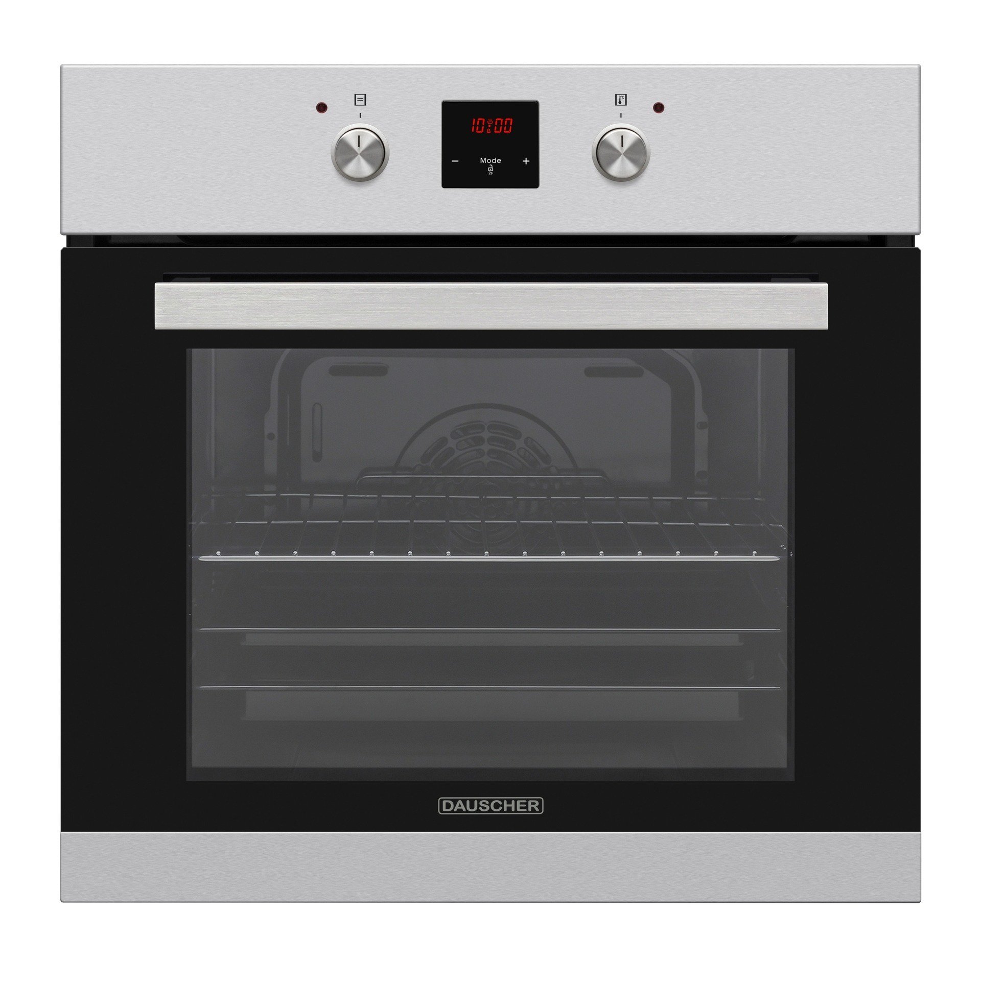 Встраиваемая духовка Dauscher BO8-DIX-Turbo серебристая