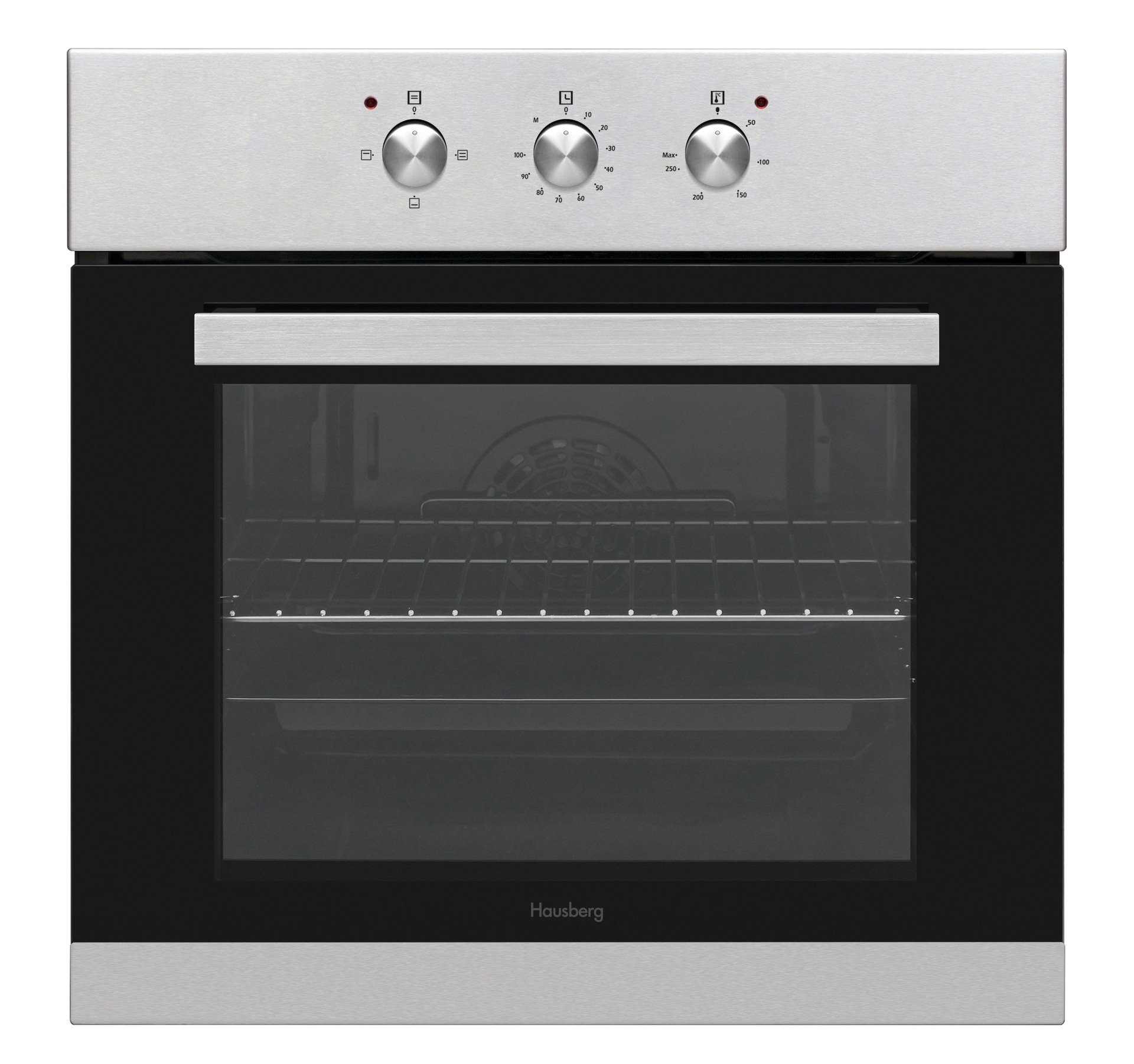 Встраиваемая духовка Hausberg HBO-6503SS серебристая