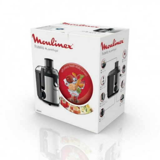 Соковыжималка Moulinex Frutelia+ JU420D10 серебристая
