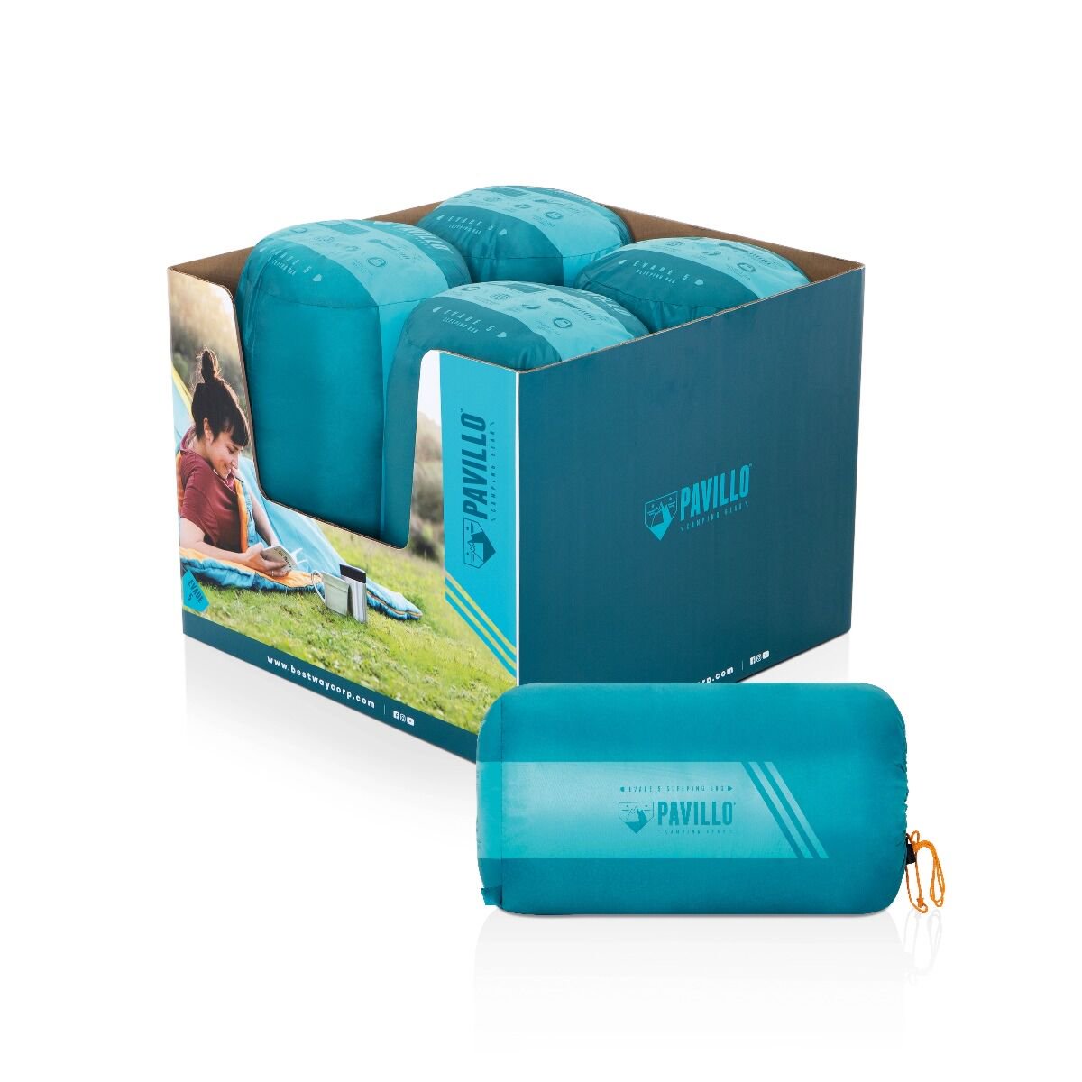 Спальный мешок Bestway 5 68101 голубой