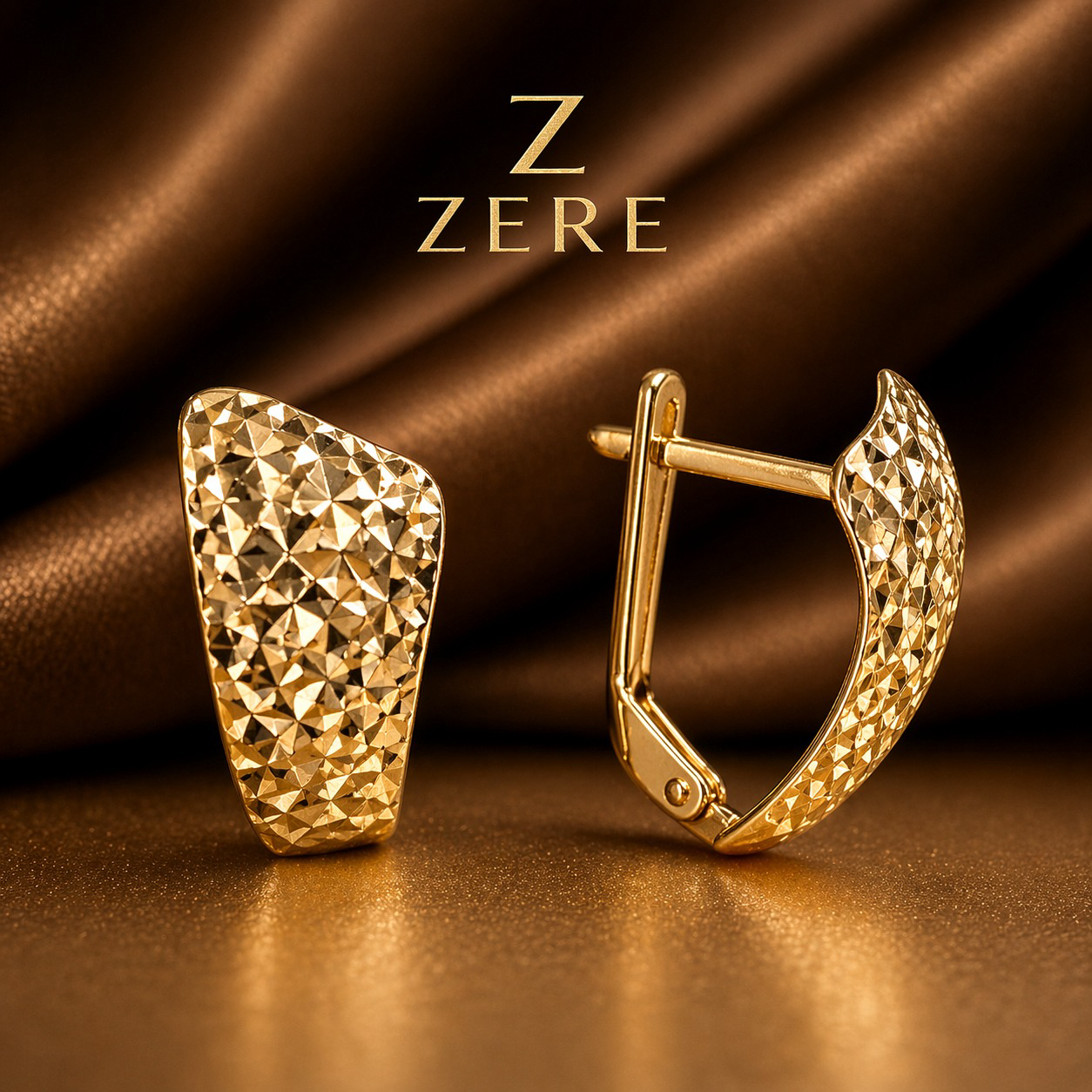 Серьги Zere эффектные 1.49гр купить,126400