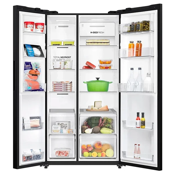 Холодильник Haier HRF-600DB7RU Black купить,0