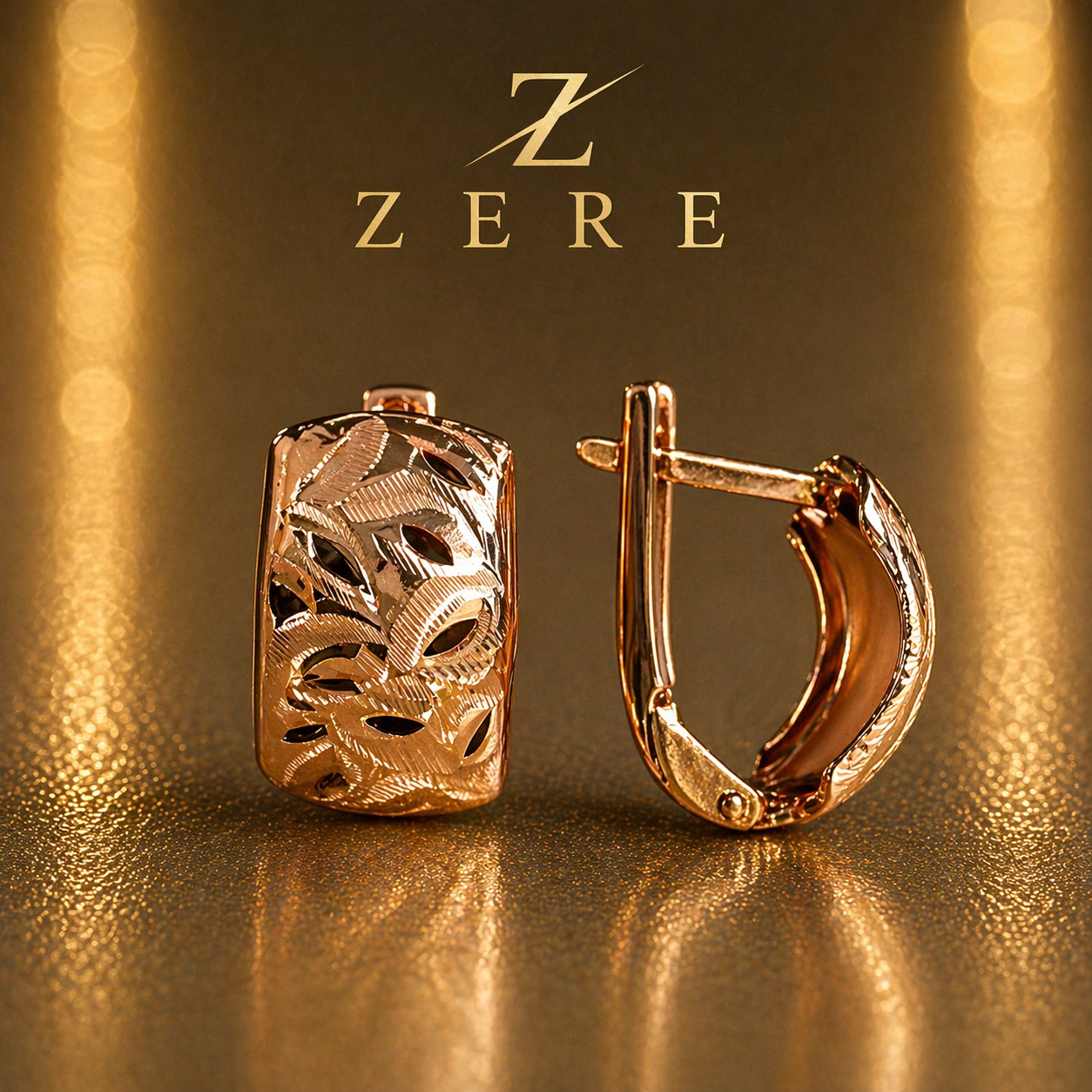 Серьги Zere узор 1.7гр купить,145300