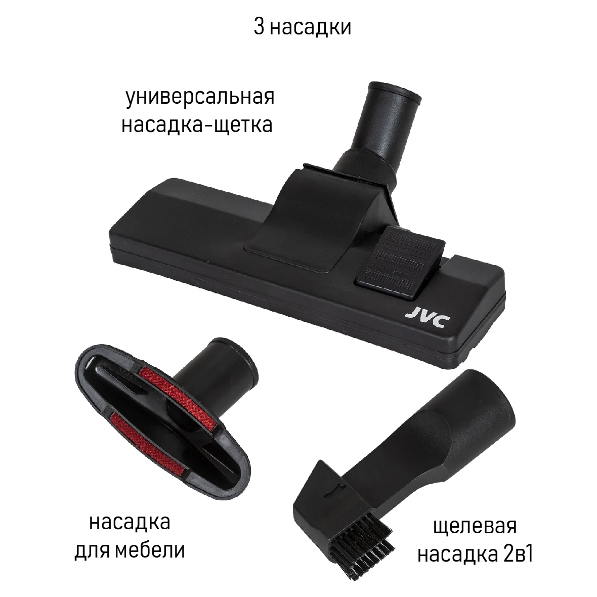 Пылесос JVC JH-VC411 черный купить,0