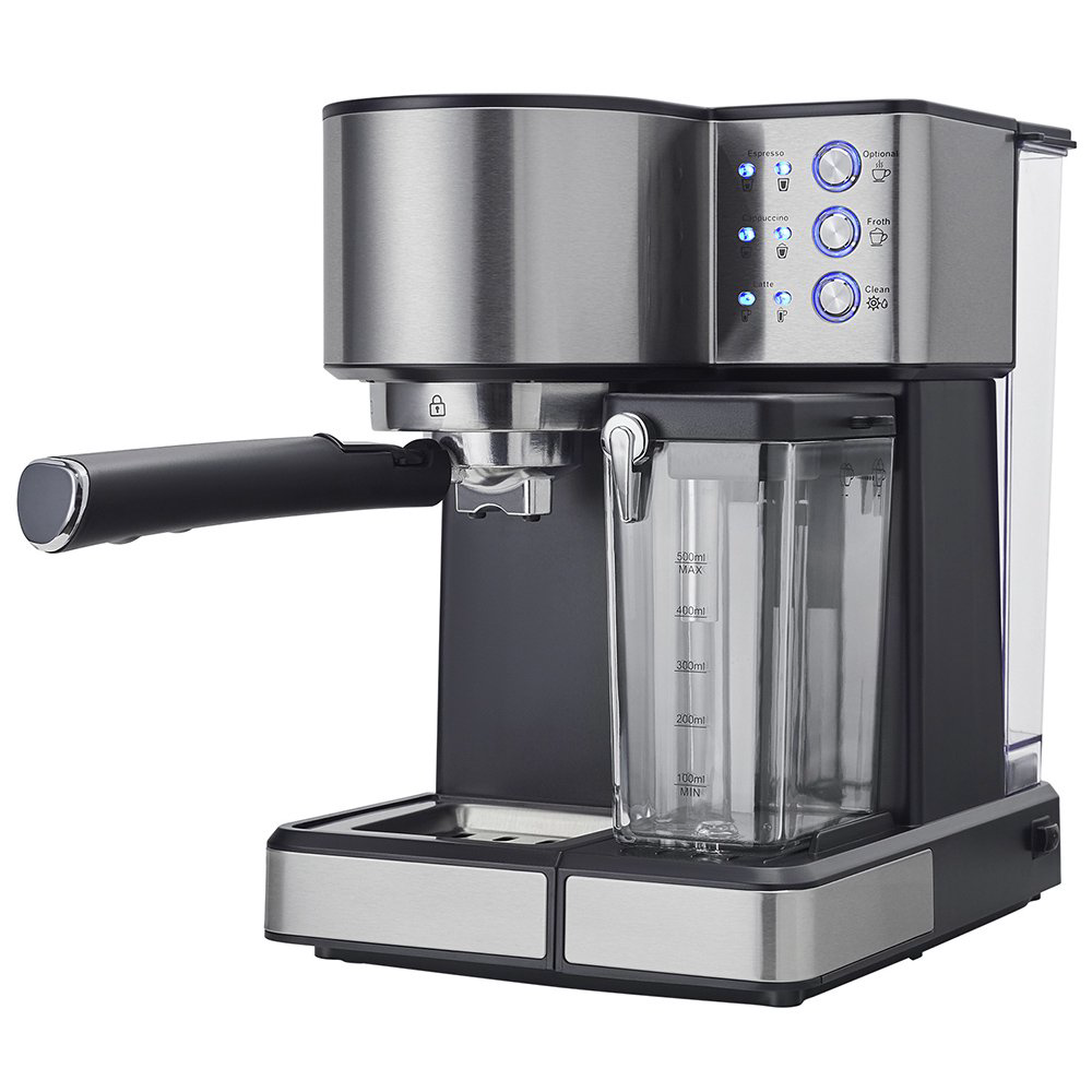 Кофеварка Polaris Adore Cappuccino PCM 1536E серебристая