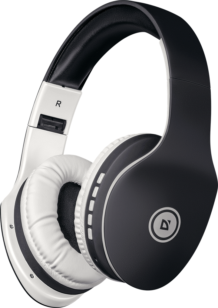 Наушники Defender FreeMotion B525 BT черно-белые