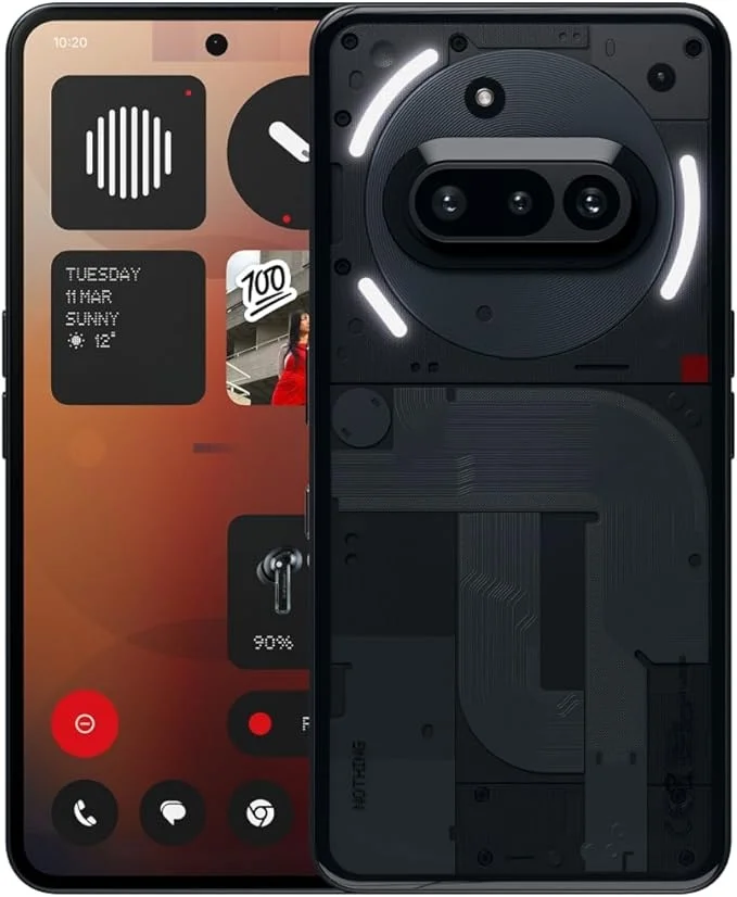 Смартфон Nothing Phone (3a) 8/128Gb Black купить,NaN