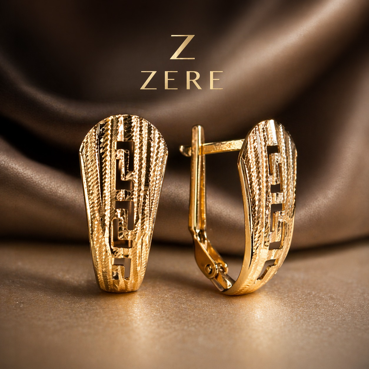 Серьги Zere с узором 2.01гр купить,165175