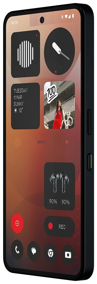 Смартфон Nothing Phone (3a) 8/128Gb Black купить,NaN