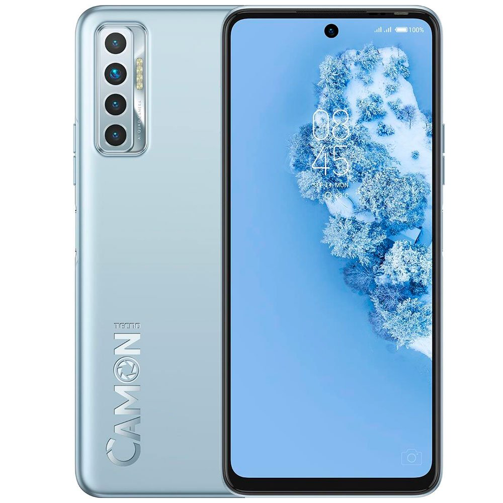 Смартфон Tecno Camon 17P 6/128Gb Frost Silver купить,NaN