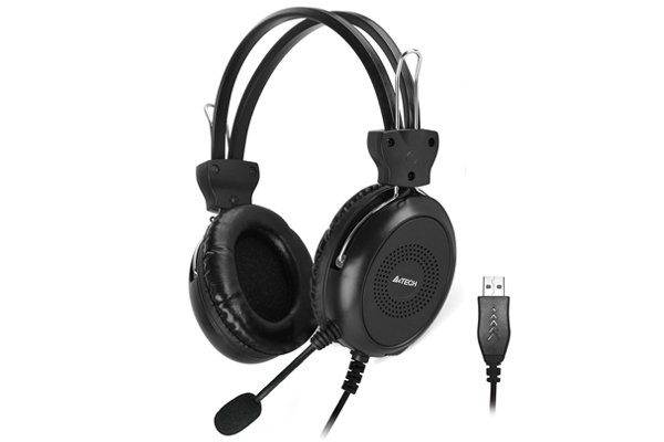 Наушники A4tech HU-30 черные