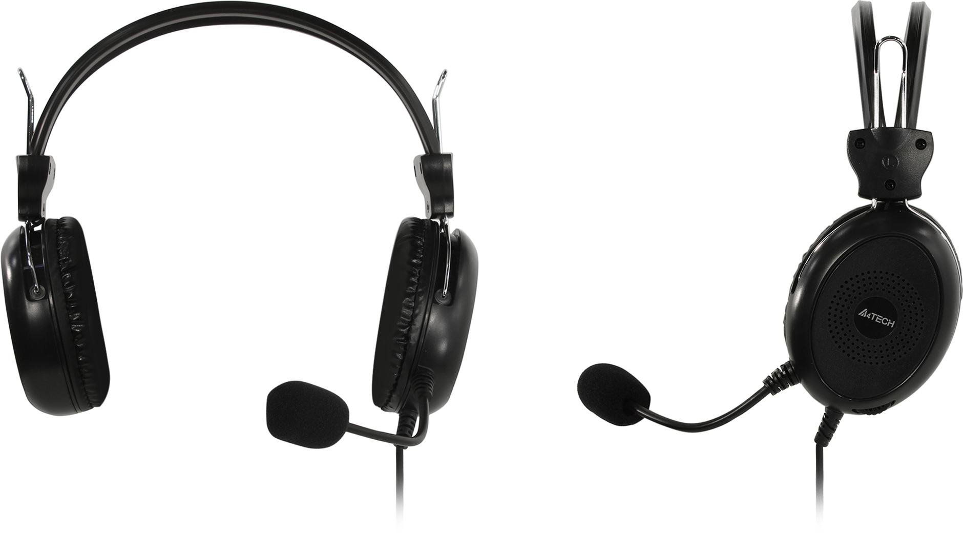 Наушники A4tech HU-30 черные