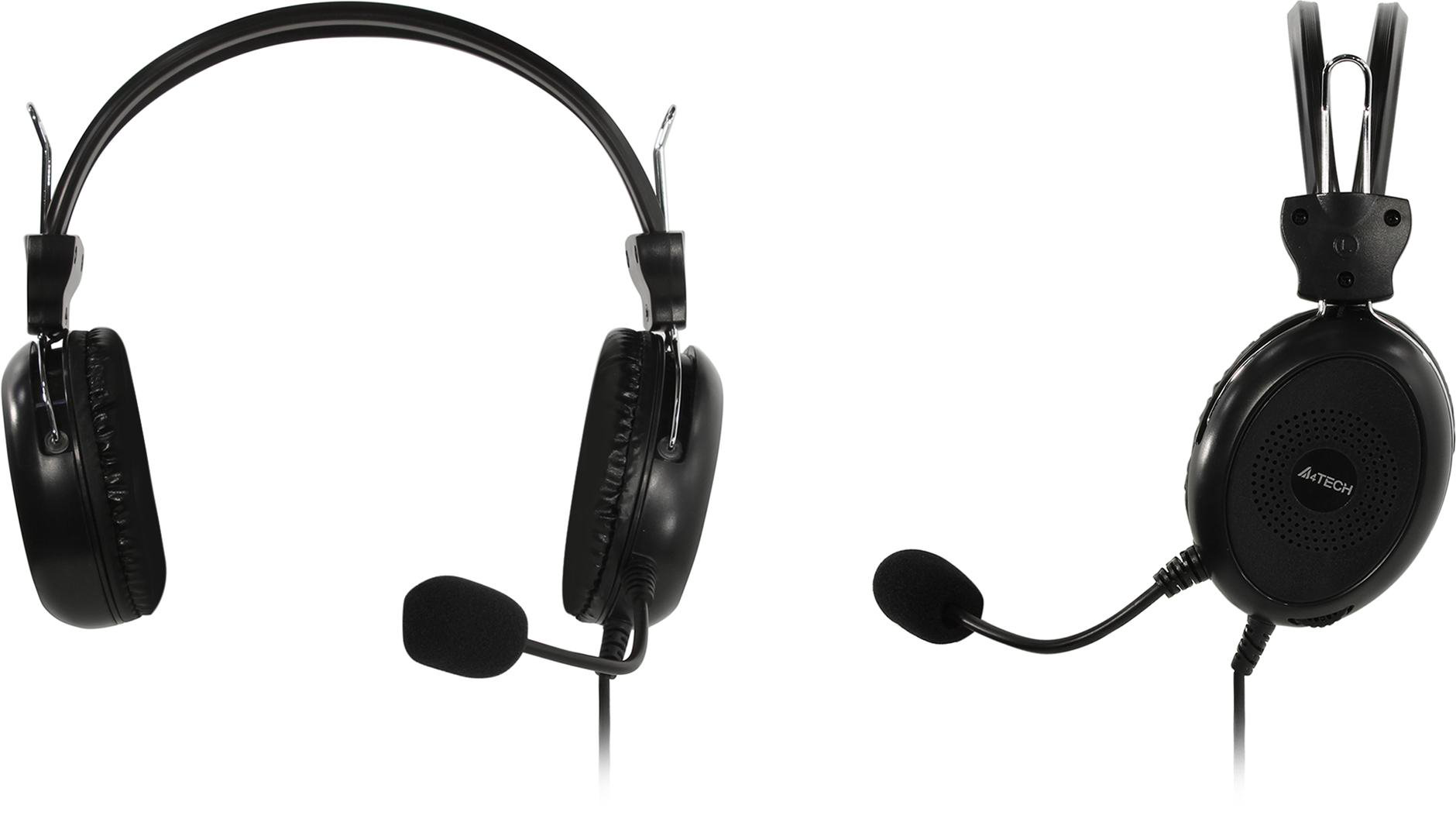 Наушники A4tech HU-30 черные