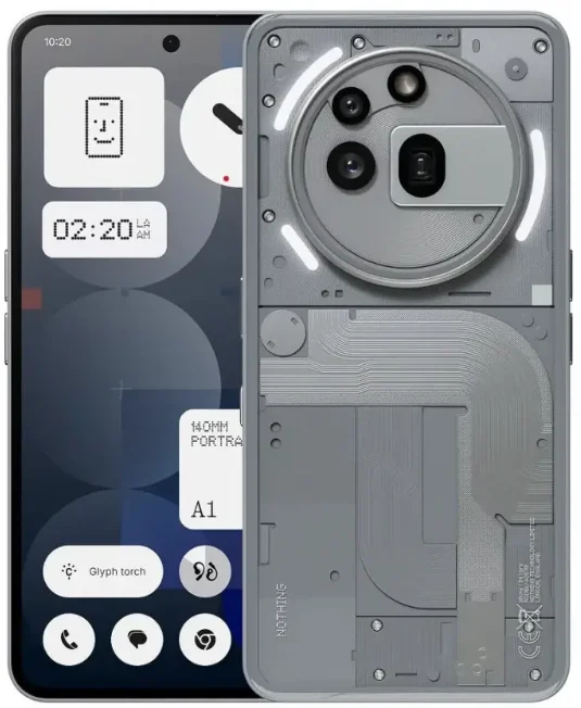Смартфон Nothing Phone (3a) Pro 12/256Gb Gray купить,344990