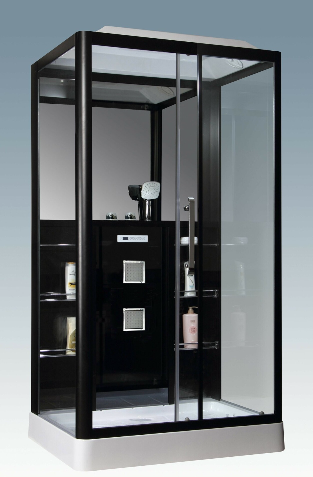 Кабина душевая Grossman GR227R 90x120x225см черный купить,NaN
