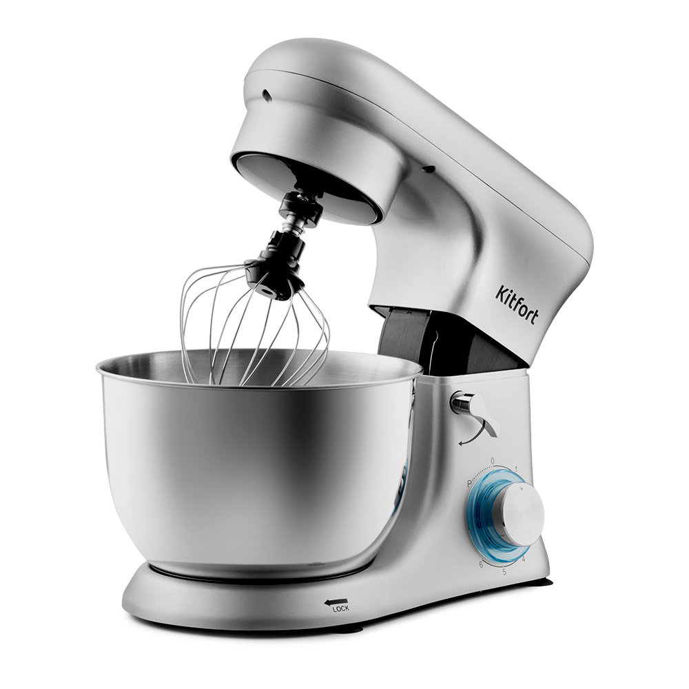 Миксер Kitfort КТ-3007-2 серебристый купить,NaN