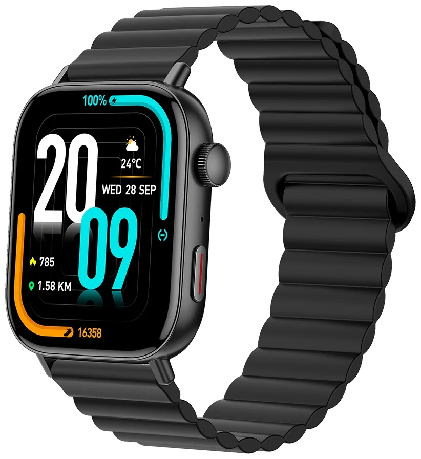Смарт-часы Colmi C8 Max with Magnetic Strap 49mm Black