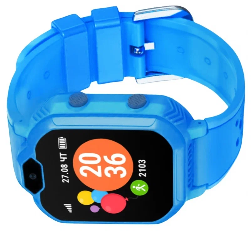 Смарт-часы Geozon Aqua Plus blue - ForteMarket Смарт-часы Geozon Aqua Plus blue купить,0