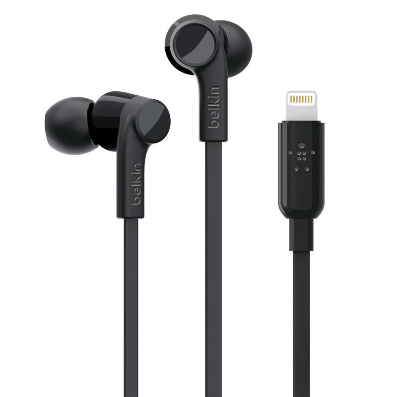 Наушники Belkin Rockstar Lightning G3H0001BTBLK черные