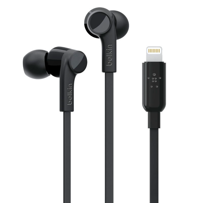 Наушники Belkin Rockstar Lightning G3H0001BTBLK черные