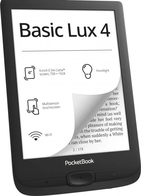 Электронная книга PocketBook PB618-P-CIS черная купить,0