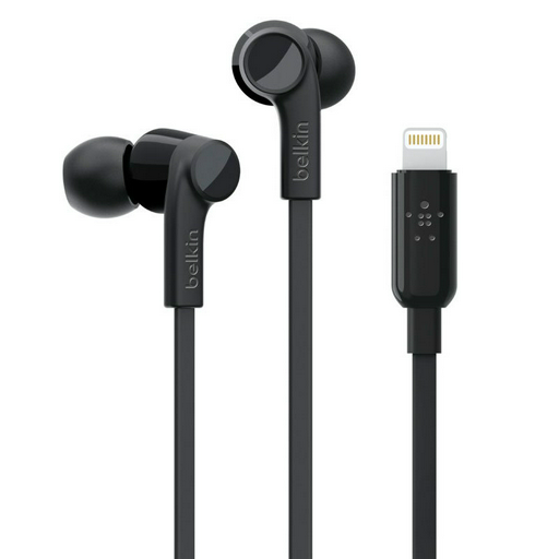 Наушники Belkin Rockstar Lightning G3H0001BTBLK черные