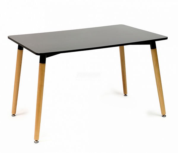 Стол Barneo T-10 MDF 120x80см H-75см черный купить,NaN