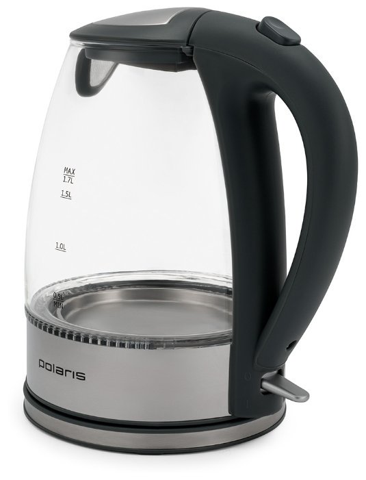 Электрочайник Polaris PWK 1719CGL 1.7л серый купить,NaN