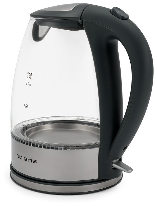Электрочайник Polaris PWK 1719CGL 1.7л серый купить,NaN