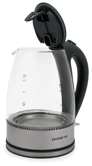 Электрочайник Polaris PWK 1719CGL 1.7л серый купить,NaN