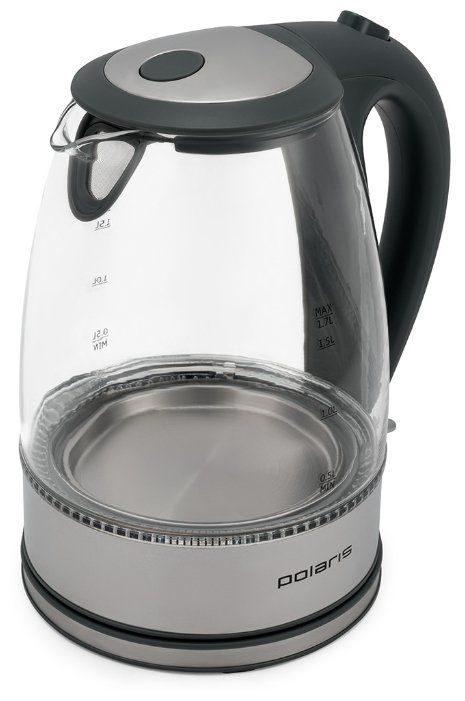 Электрочайник Polaris PWK 1719CGL 1.7л серый купить,NaN