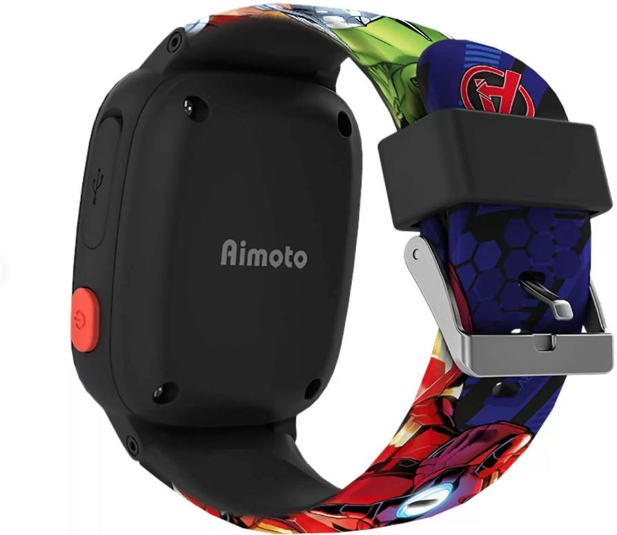 Смарт-часы Aimoto Marvel Kid Mini Супергерои 8001106 Black купить,NaN