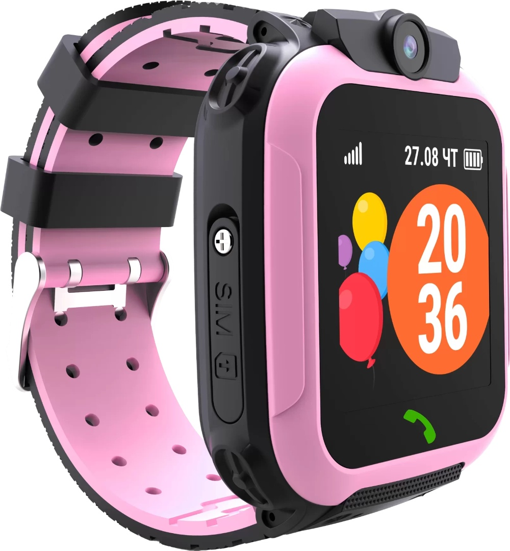Смарт-часы Geozon Lite Plus pink купить,0