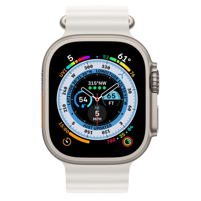 Смарт-часы Apple Watch Ultra 49mm MNHF3GK/A Titanium with White Ocean Band - ForteMarket Смарт-часы Apple Watch Ultra 49mm MNHF3GK/A Titanium with White Ocean Band купить,497900