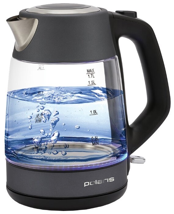 Электрочайник Polaris PWK 1760 CGL 1,7л серый