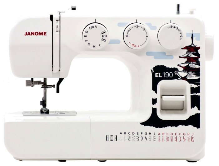 Швейная машина Janome EL-190 белая