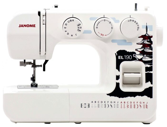 Швейная машина Janome EL-190 белая