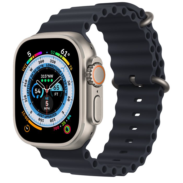 Смарт-часы Apple Watch Ultra 49mm MQFK3GK/A Titanium with Midnight Ocean Band - ForteMarket Смарт-часы Apple Watch Ultra 49mm MQFK3GK/A Titanium with Midnight Ocean Band купить,487000