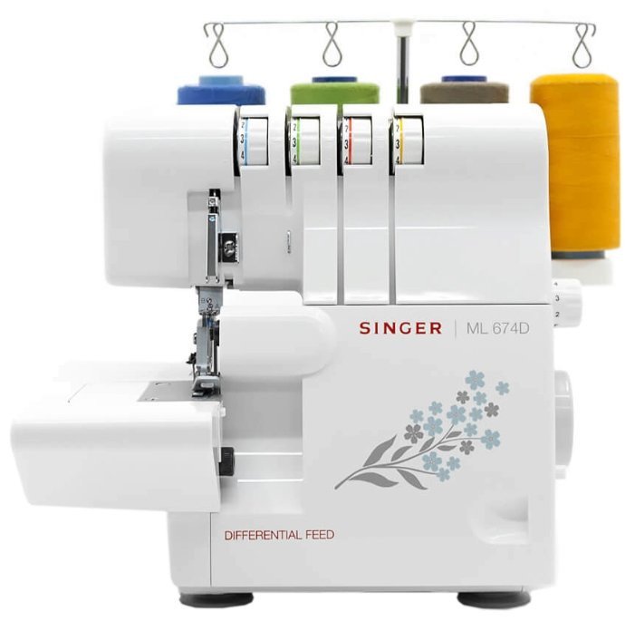 Оверлок Singer ML674D белый купить,NaN