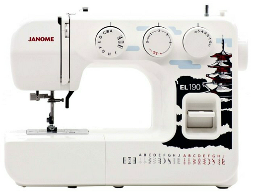 Швейная машина Janome EL-190 белая