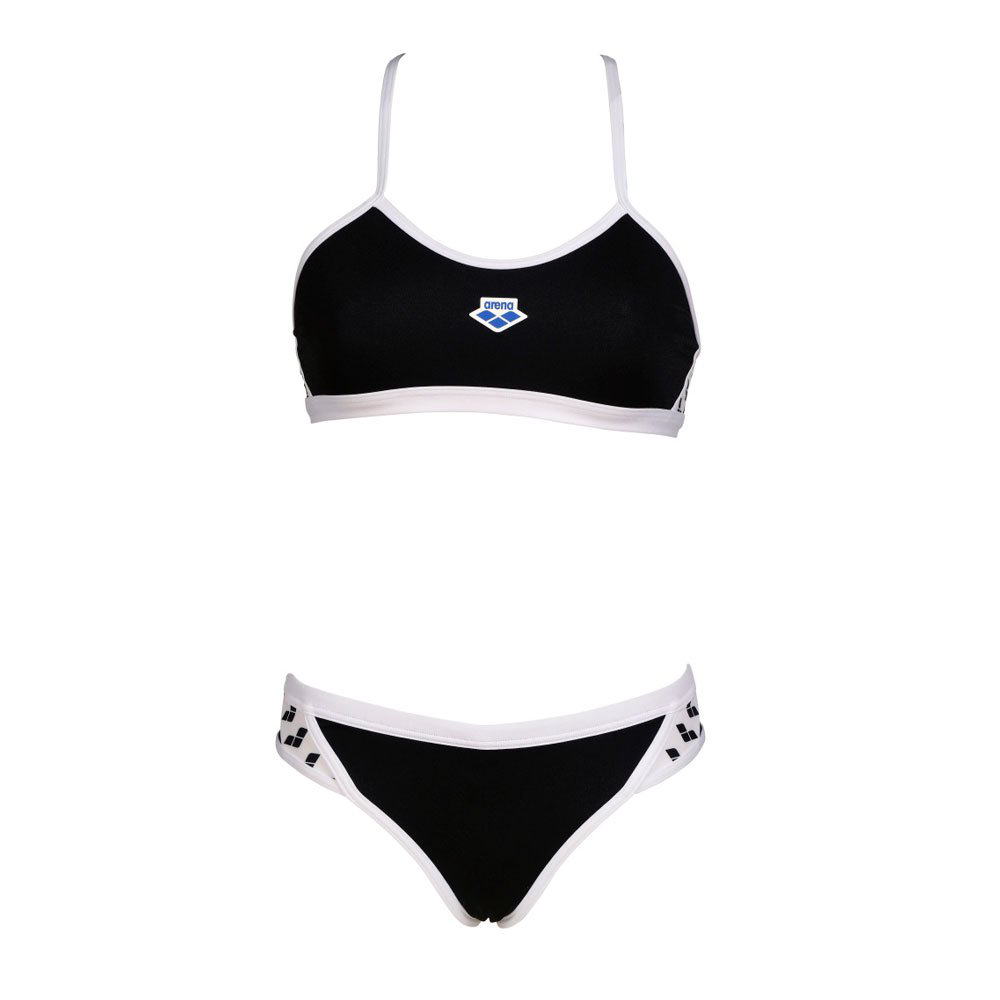 Купальник Arena Icons Bikini Solid 005037501 бело-синий 36 купить,NaN