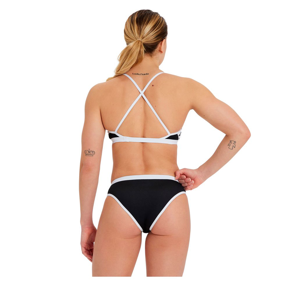 Купальник Arena Icons Bikini Solid 005037501 бело-синий 36 купить,NaN