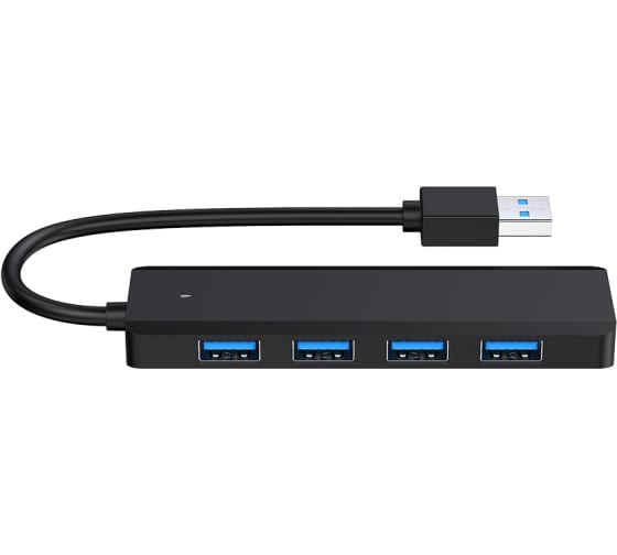USB Hub Gembird UHB-C414 Black купить,NaN