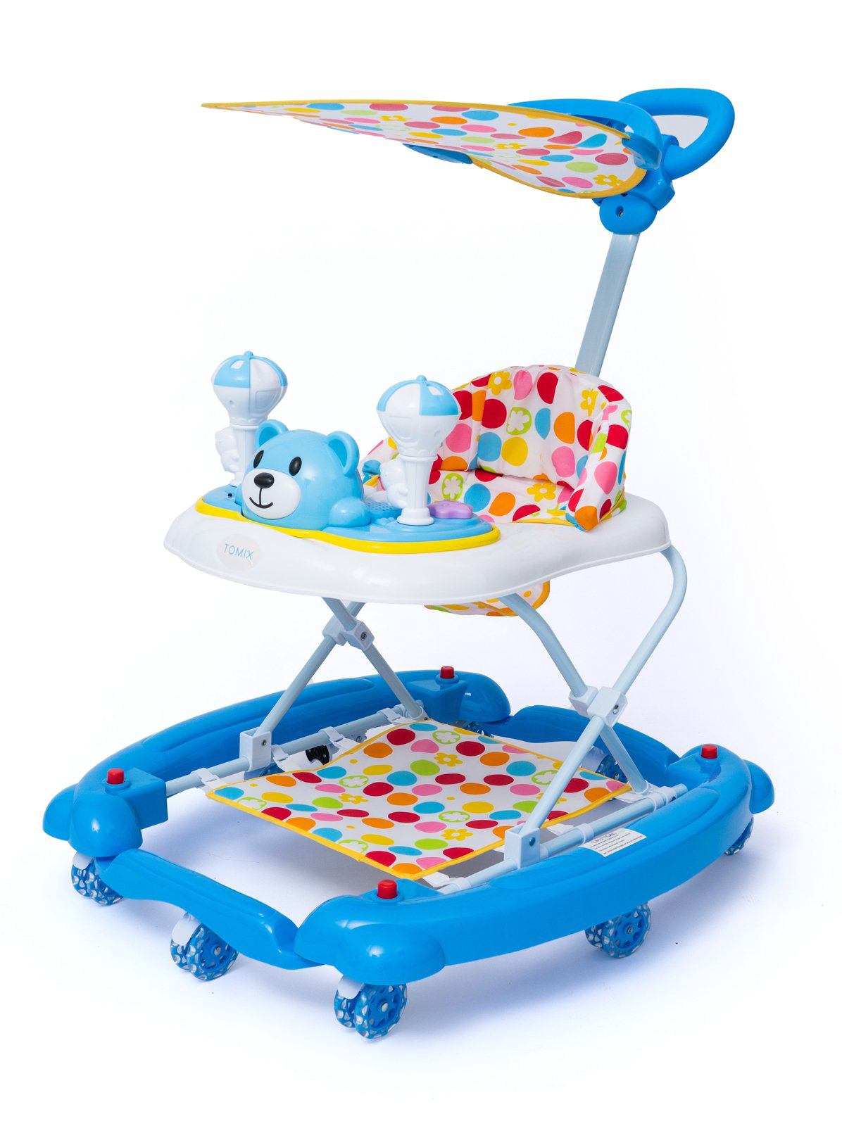 Ходунки Tomix First Step 5718 светло-синие купить,NaN