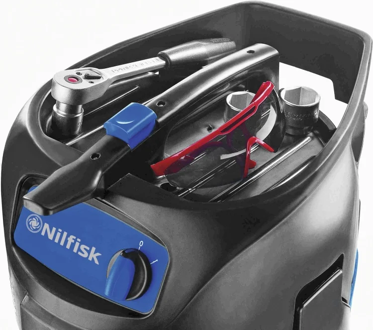 Пылесос строительный Nilfisk Attix 30-21 PC 107407544 синий - ForteMarket Пылесос строительный Nilfisk Attix 30-21 PC 107407544 синий купить,0