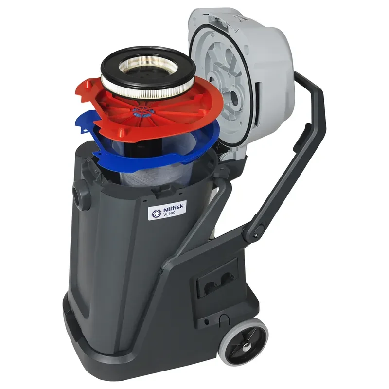Пылесос строительный Nilfisk VL500 55-2 BDF 107407460 серый купить,0