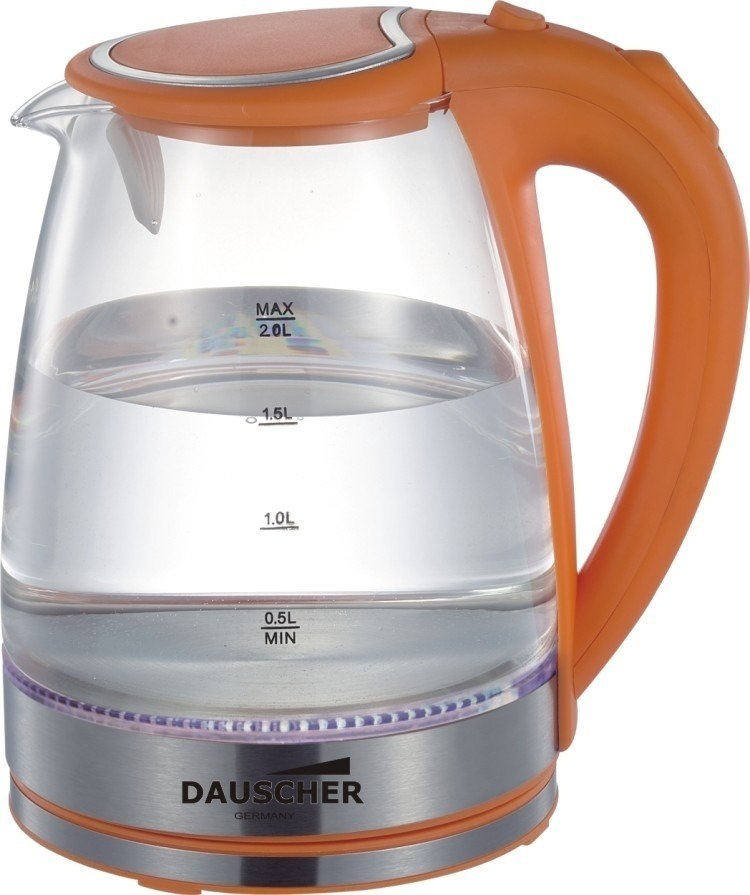 Электрочайник Dauscher DKT-1850GL оранжевый